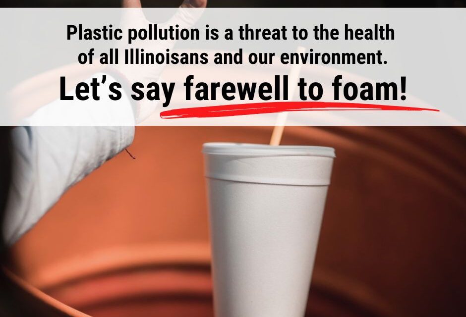 Take action to ban foam foodware in Illinois